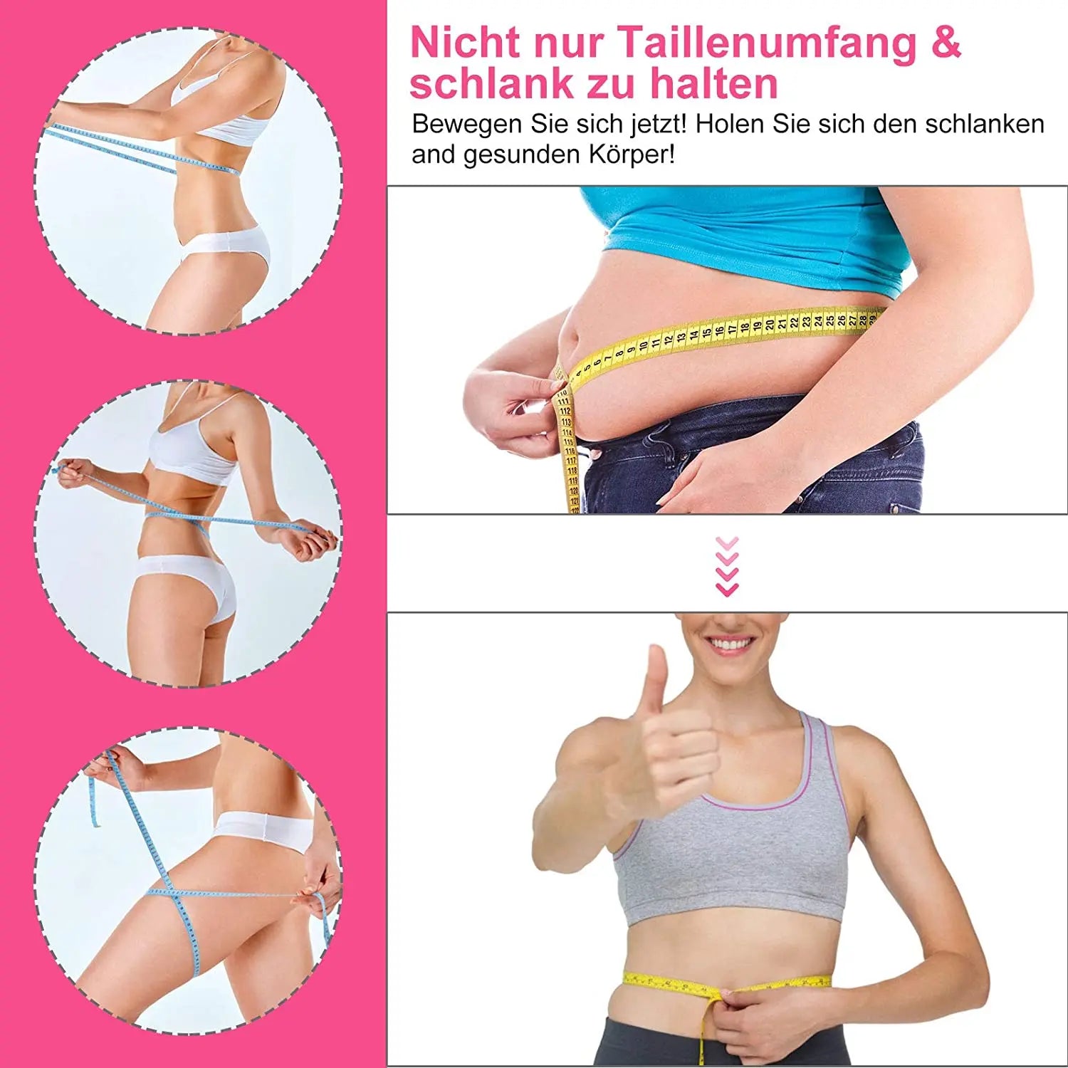 Hula Hoop Reifen 8 Teile