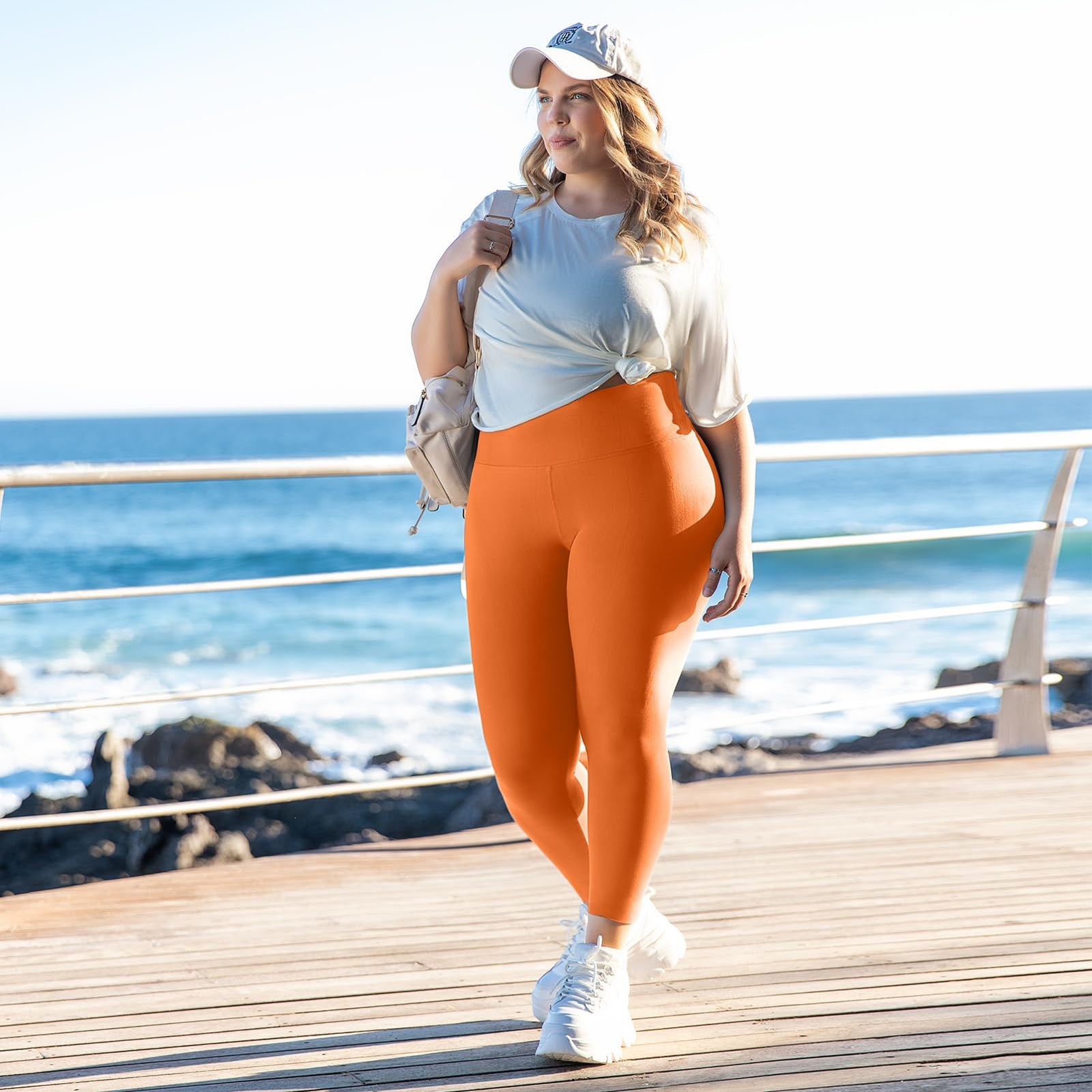 Leggings Damen Plus Size Große Größen High Waist Sport Leggings Damen für Gym Outdoor
