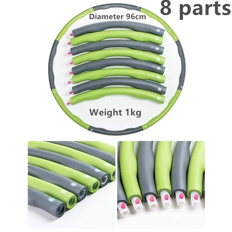 Hula Hoop Reifen 8 Teile
