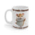 Hamster Tasse Keramik – Niedliche Kaffeetasse mit Hamster Motiv Geschenk Tierliebhaber