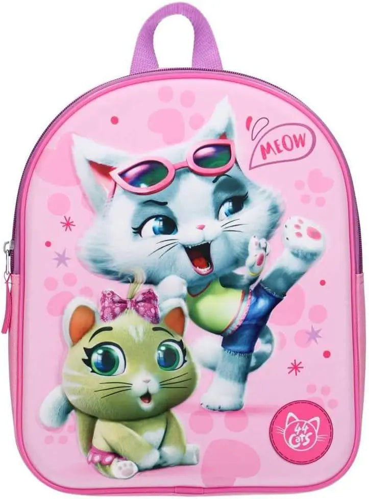 44 Cats - 3D Rucksack - Just Chillin - Rosa