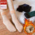 Gefütterte Socken Fleece bunte Farben Winter Schnee Warm