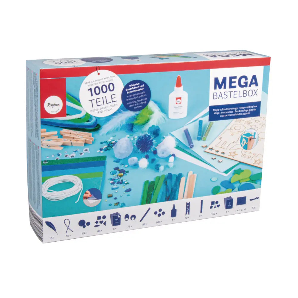 Mega-Bastelbox Space 1.000 Teile