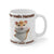 Hamster Tasse Keramik – Niedliche Kaffeetasse mit Hamster Motiv Geschenk Tierliebhaber