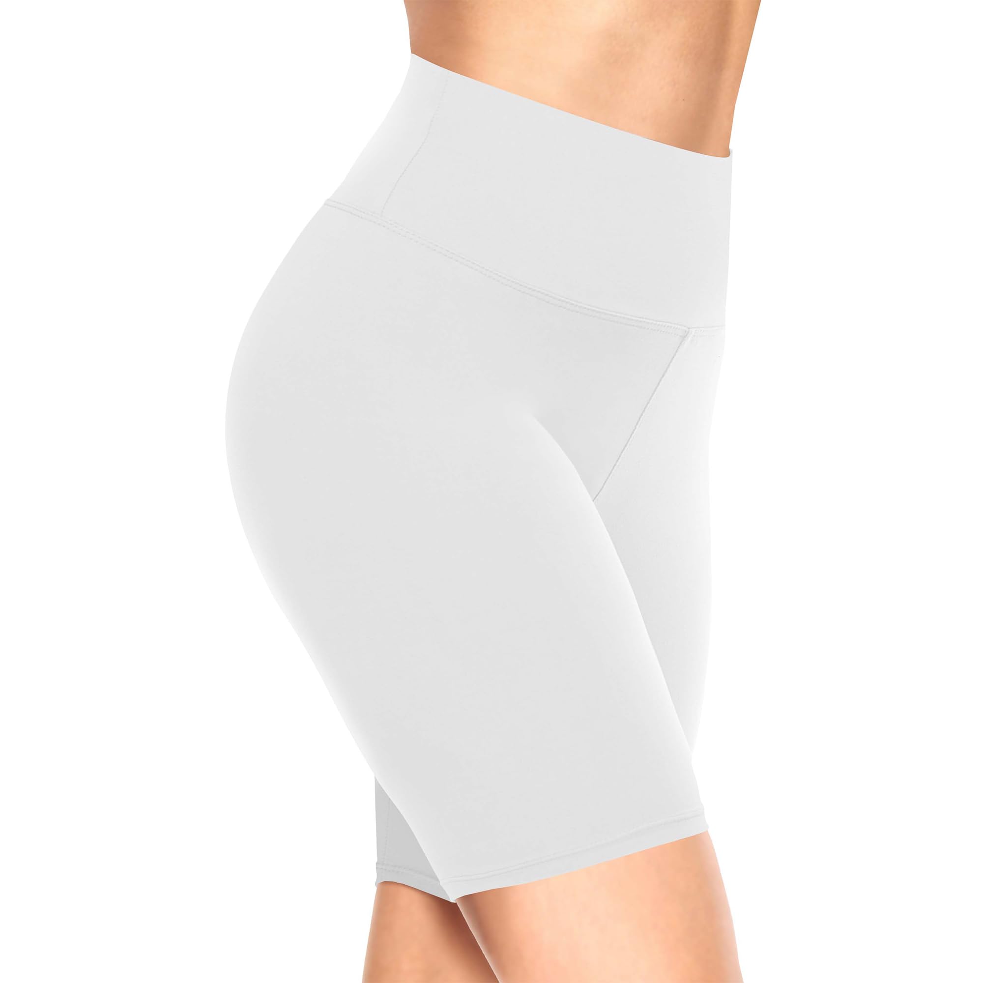 Radlerhose Damen Hohe Taille Kurze Sporthose Leggings Blickdicht Sommer Shorts Yoga Hose für Gym Sport