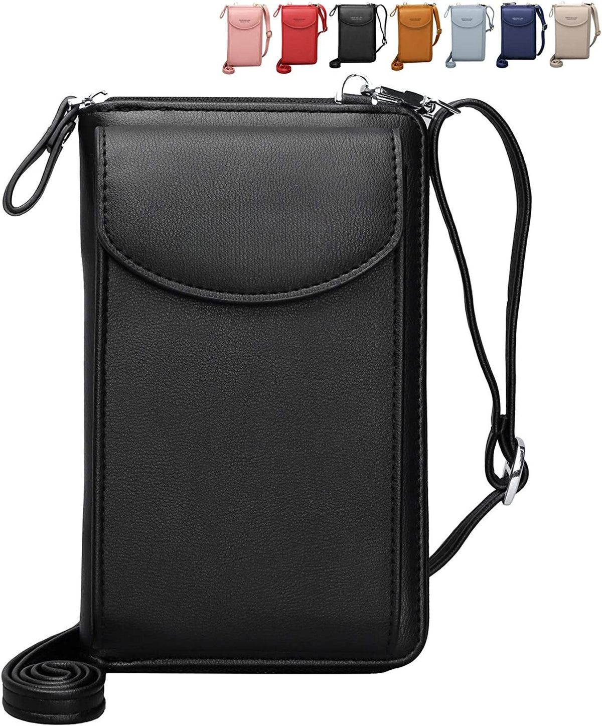 Handytasche Crossbody Damen – Umhängetasche & Geldbörse mit Kartenfächern