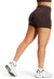 Revolution Seamless Sport Shorts Damen, Radlerhose Kurze Sporthose Damen High Waist Booty Lifting Fitness Gym Shorts