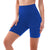 Radlerhose Damen Kurz High Waist Shorts Leggings für Sommer Fitness Sport Yoga