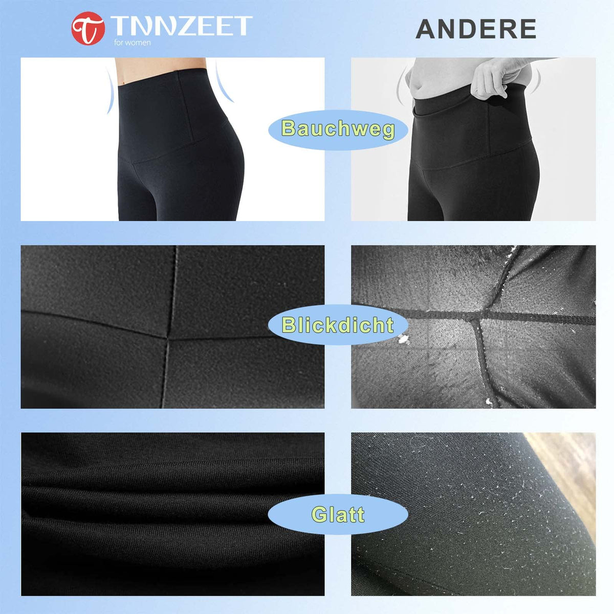 Radlerhose Damen Hohe Taille Kurze Sporthose Leggings Blickdicht Sommer Shorts Yoga Hose für Gym Sport