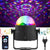 Discokugel LED Musiksteuerung – 360° rotierendes Party Licht 3W für Raum
