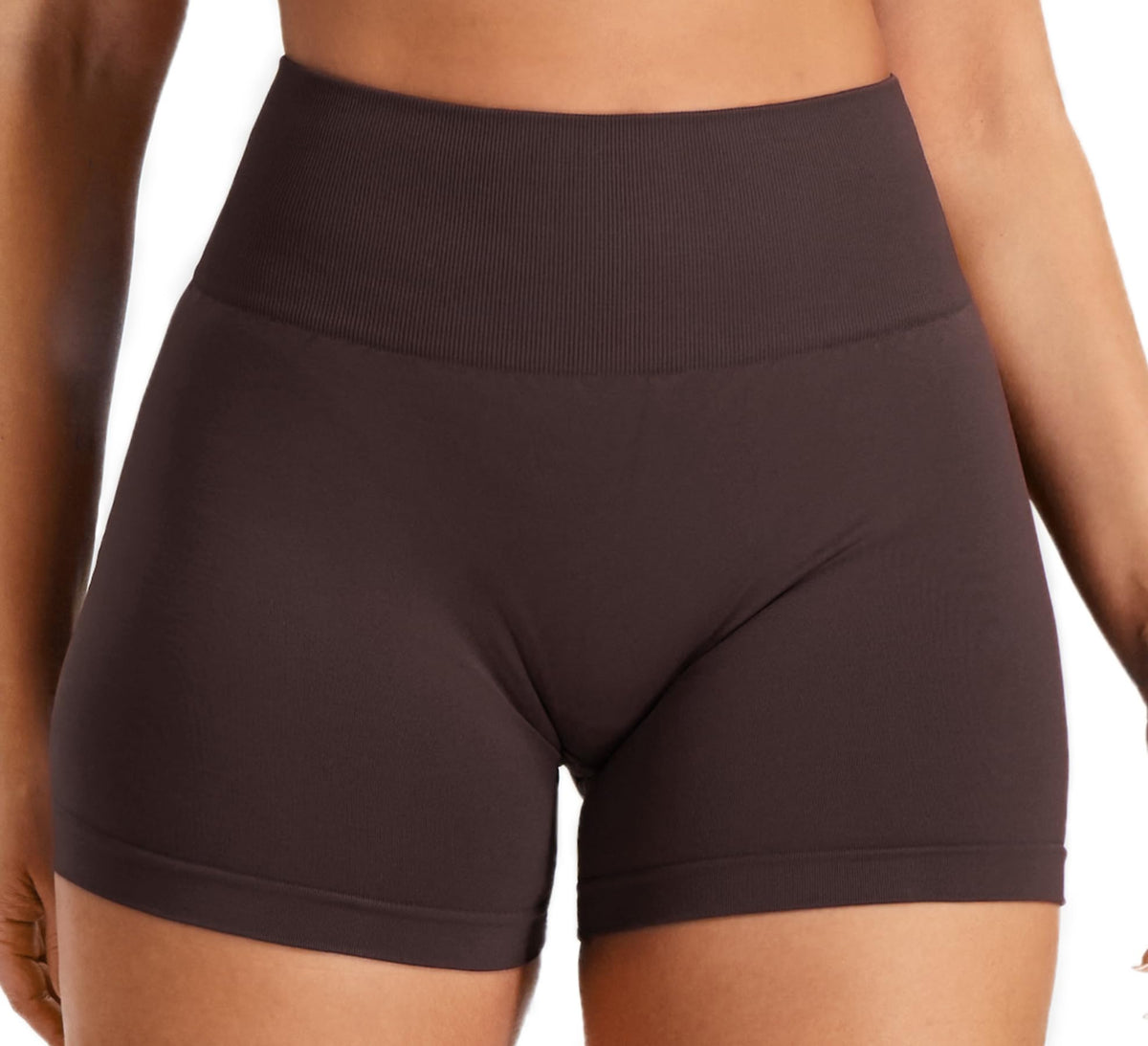 Revolution Seamless Sport Shorts Damen, Radlerhose Kurze Sporthose Damen High Waist Booty Lifting Fitness Gym Shorts