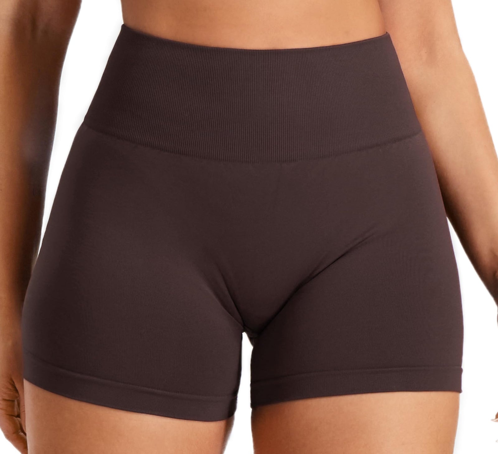 Revolution Seamless Sport Shorts Damen, Radlerhose Kurze Sporthose Damen High Waist Booty Lifting Fitness Gym Shorts