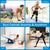 Fitnessbänder Set – 5 Widerstandsbänder inkl. Tasche | Ganzkörpertraining überall