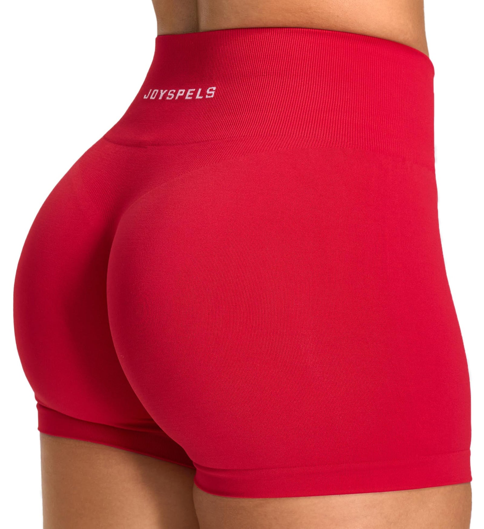 Revolution Seamless Sport Shorts Damen, Radlerhose Kurze Sporthose Damen High Waist Booty Lifting Fitness Gym Shorts
