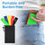 Fitnessbänder Set – 5 Widerstandsbänder inkl. Tasche | Ganzkörpertraining überall
