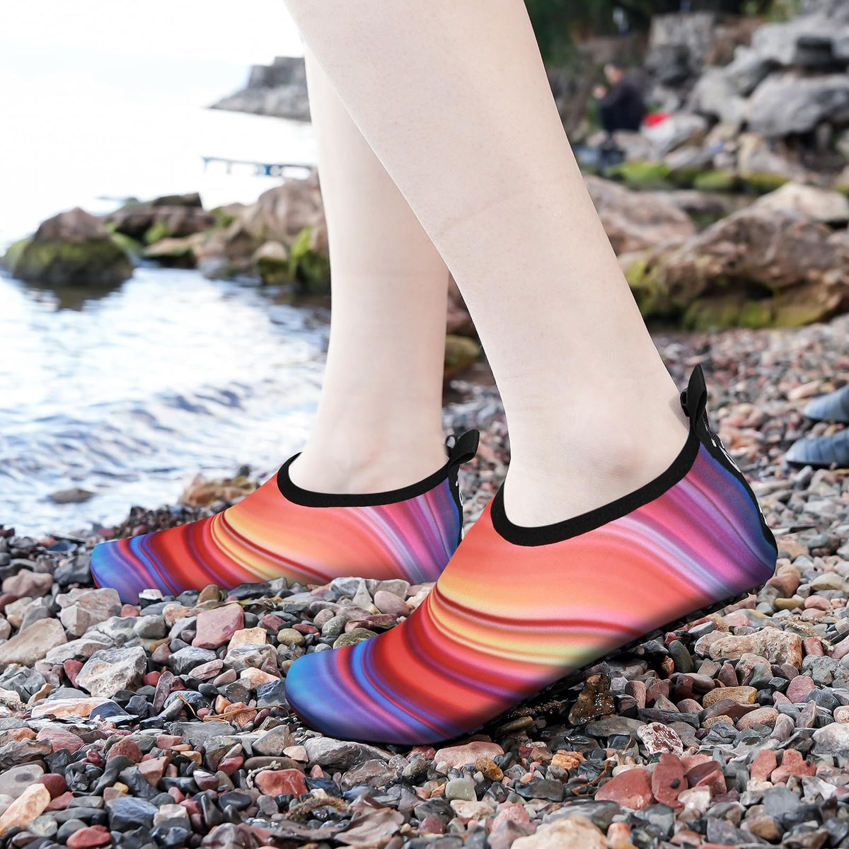 Wasserschuhe Damen Herren Kinder – Badeschuhe, Aquaschuhe, Barfuß-Schuhe