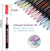 Glossy Magische Stifte Outline für Kinder 12 Farben Set