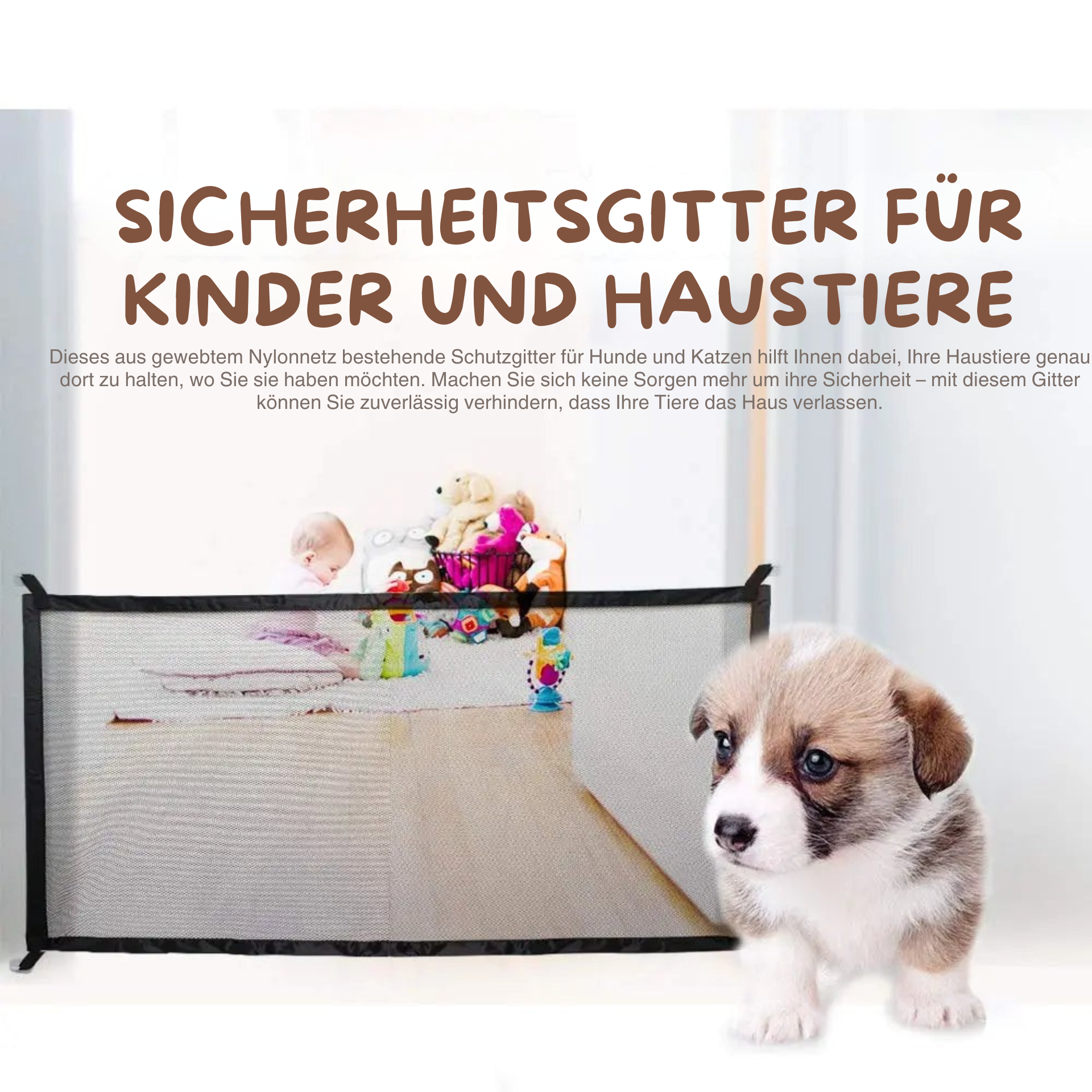 Hunde Tor Genialer Hund Zaun Für Indoor und Outdoor Sicher