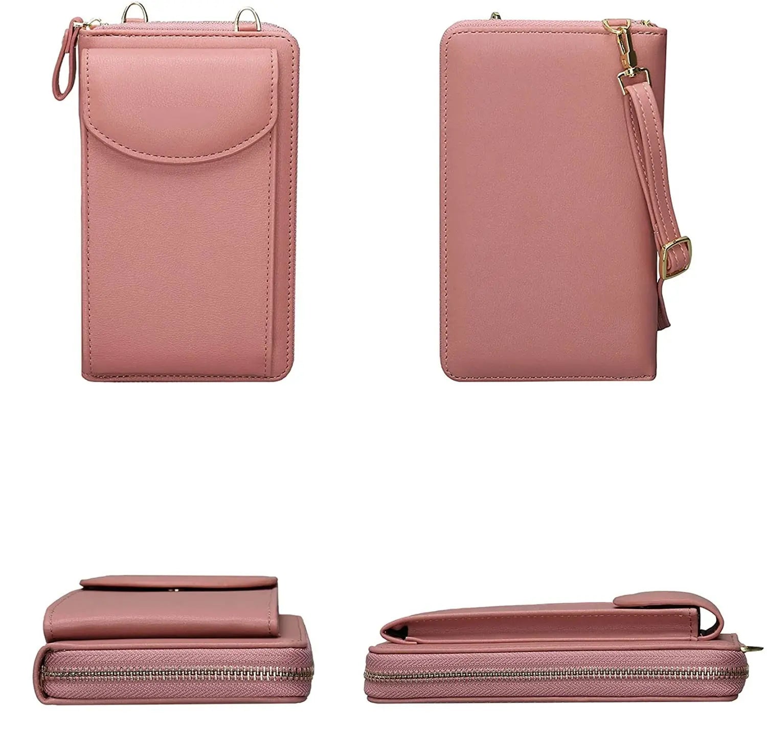 Handytasche Crossbody Damen – Umhängetasche & Geldbörse mit Kartenfächern