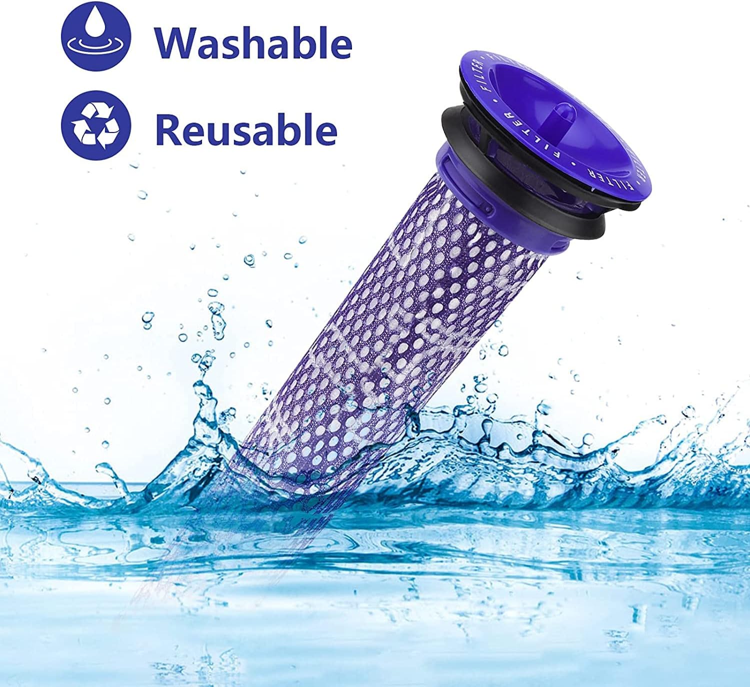 Hepa Filter Für Dyson V8 V7 Animal Absolute Kabelloser Staubsauger Ersatzteil