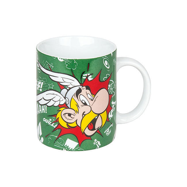 Asterix Paff Becher 330ml - Original Könitz Porzellan Kaffeetasse