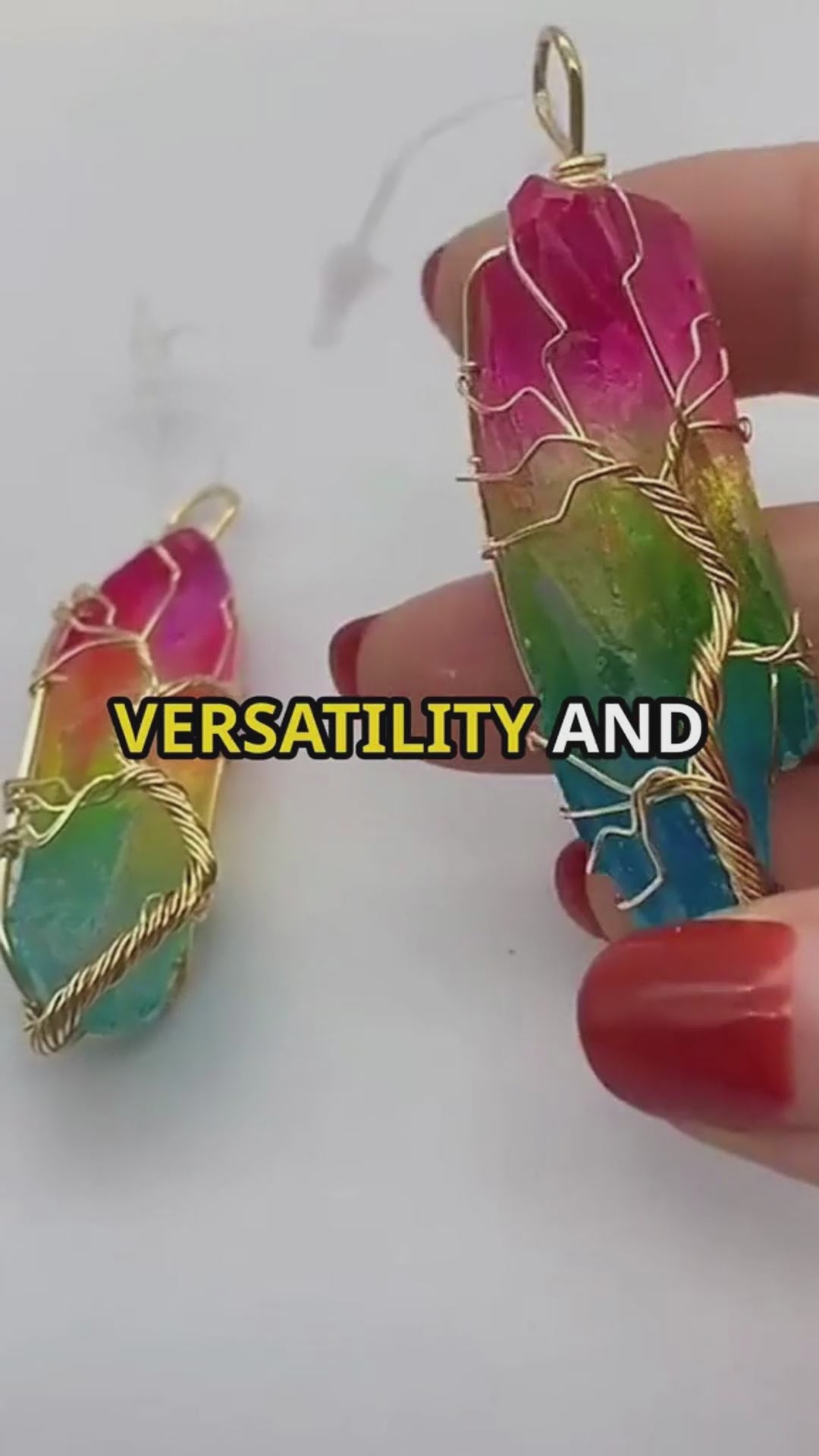 Stein des Lebens Kette – Anhänger Lebensblume für Harmonie & Energie